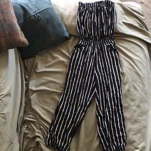 Striped Jumpsuit